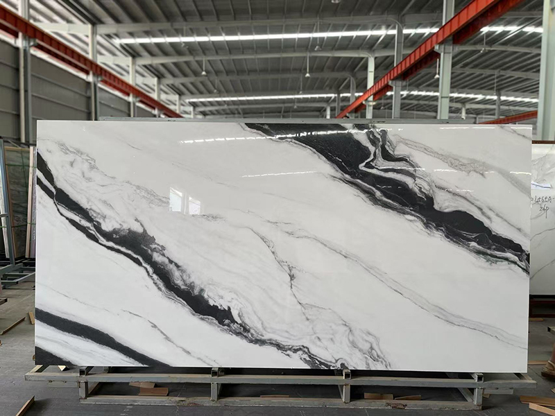 Panda piedra sinterizada blanca